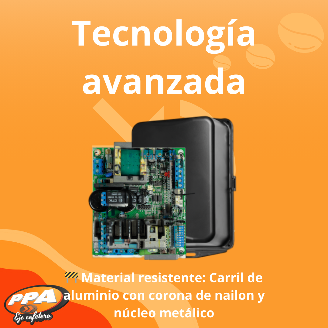 Motor Para Puerta Abatible PPA Pivo Home Standard 125kg Doble Hoja