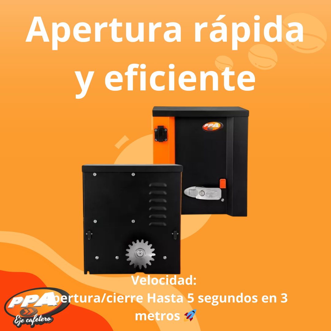 Motor Rápido DZ Brutalle 3.0 JetFlex – Puerta Corrediza, 3000kg, Trifásico