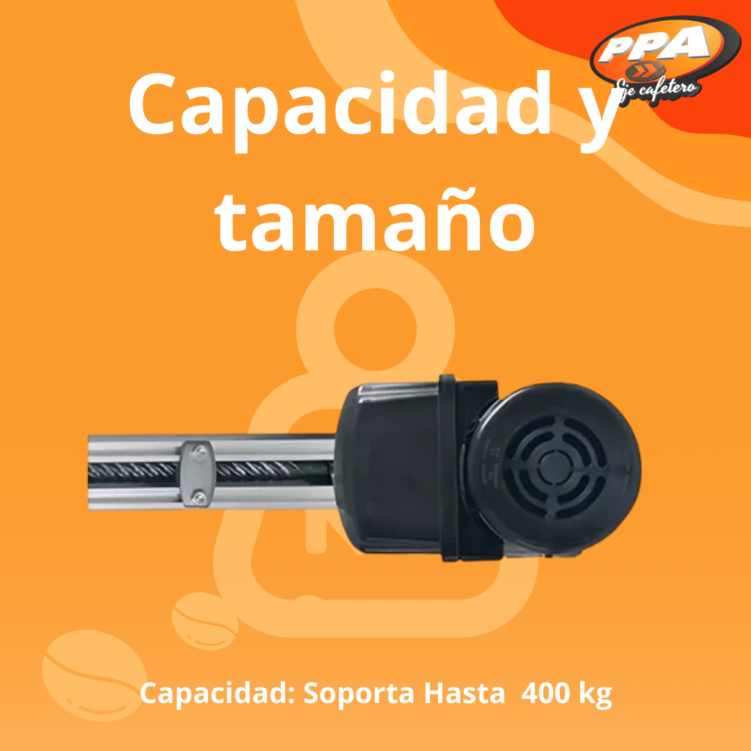 Motor PPA DF Predial Análogo – Puerta Corrediza 400kg, 127V, Uso Residencial