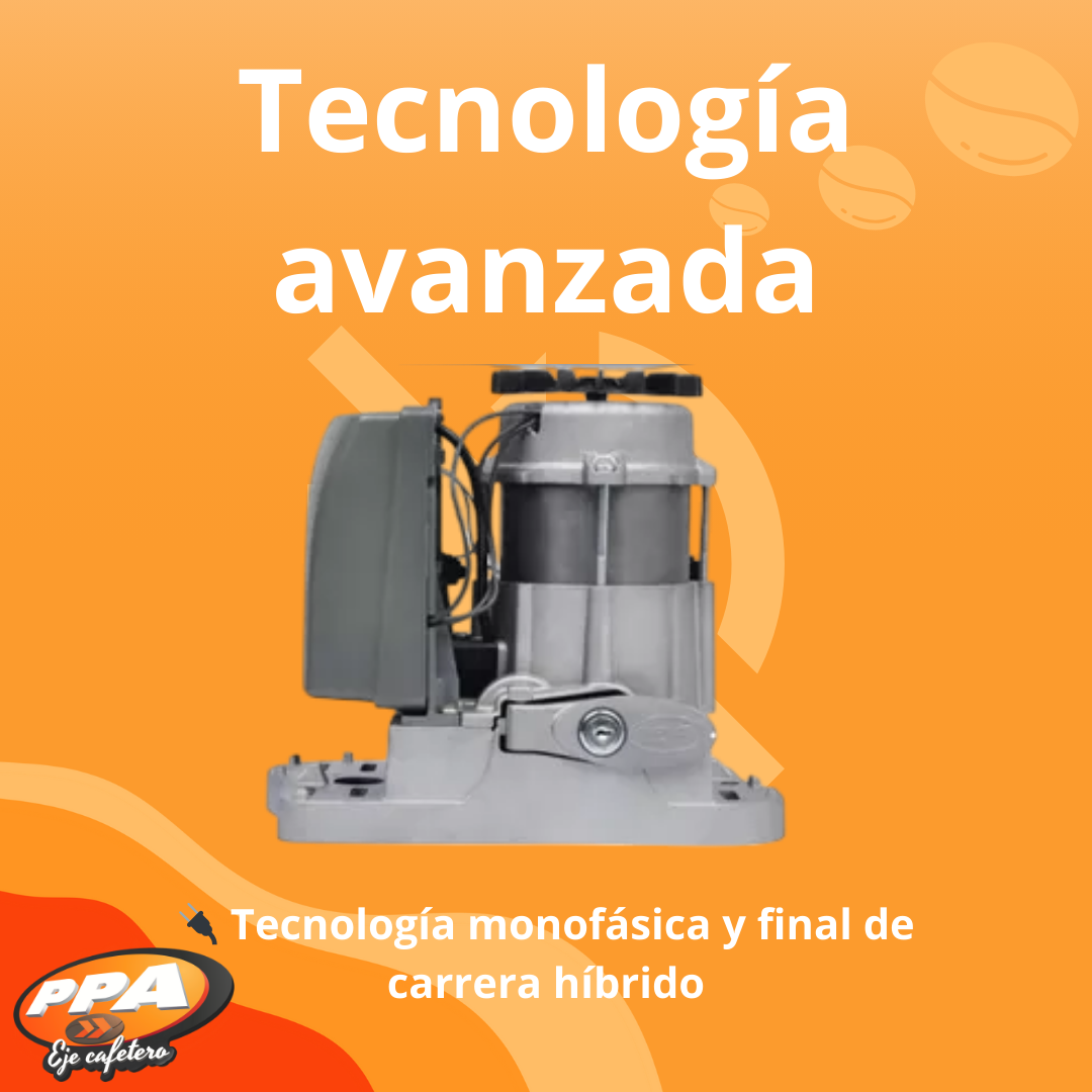 Motor Portón Corredizo PPA DZ Rio 700kg Análogo + Kit Completo 127V