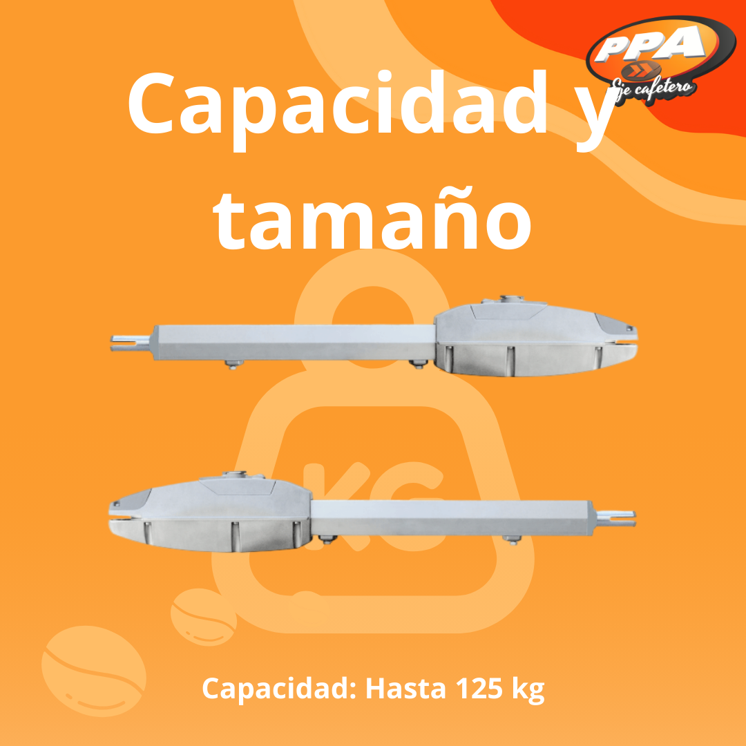 Motor para Puerta Batiente Pivo SK Standard Análogo 125kg PPA – Uso Residencial