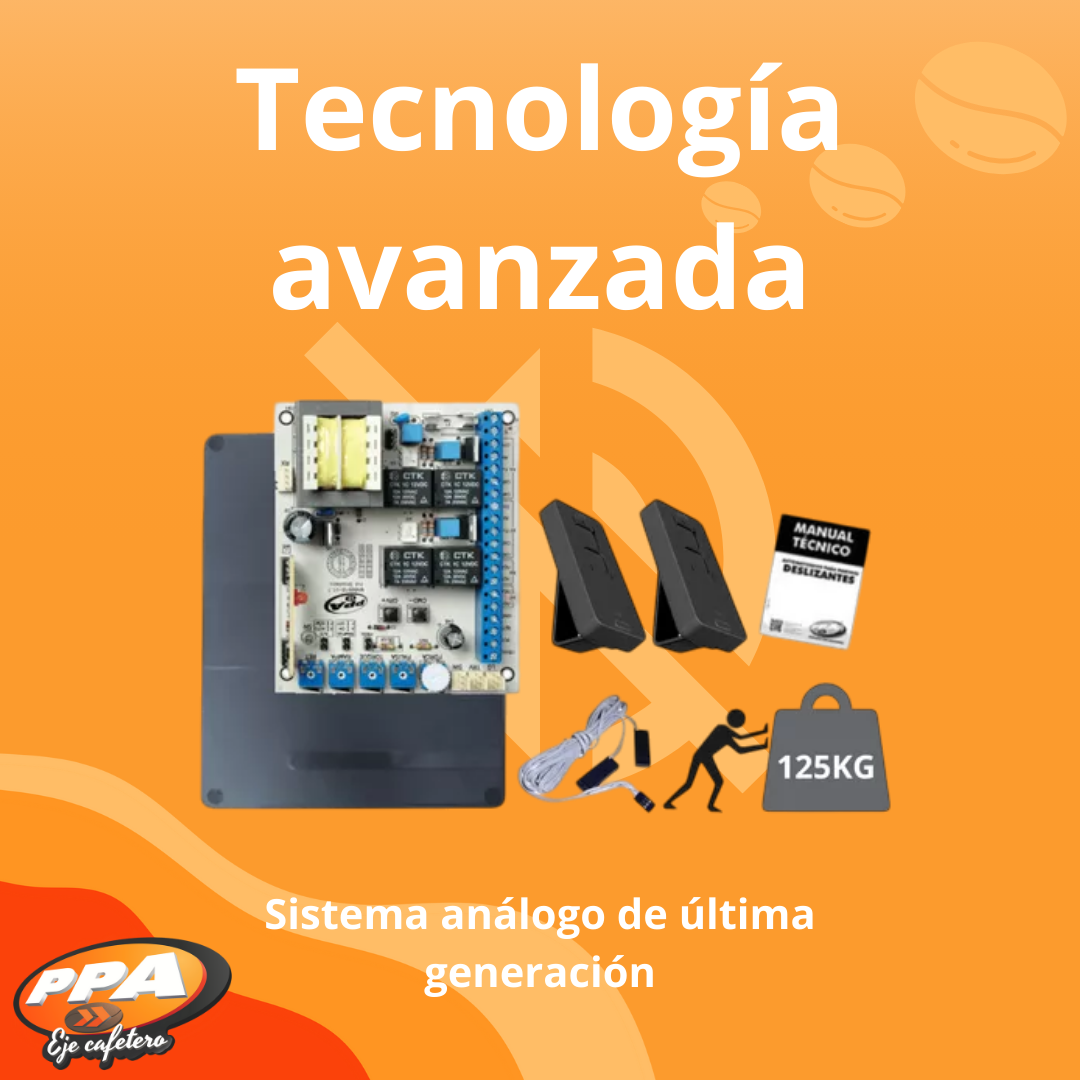 Motor para Puerta Batiente Pivo SK Standard Análogo 125kg PPA – Uso Residencial