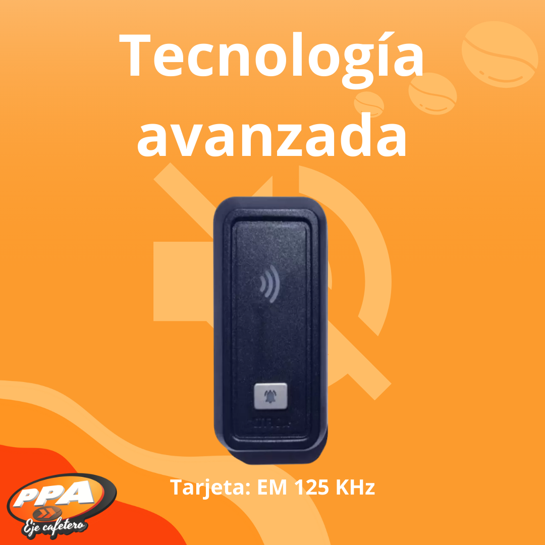 Lector de Proximidad PPA IP66 – Tarjetas 125KHz – 12VDC