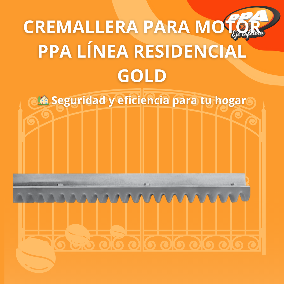 Cremallera Blanca para Motor PPA Línea Industrial Gold
