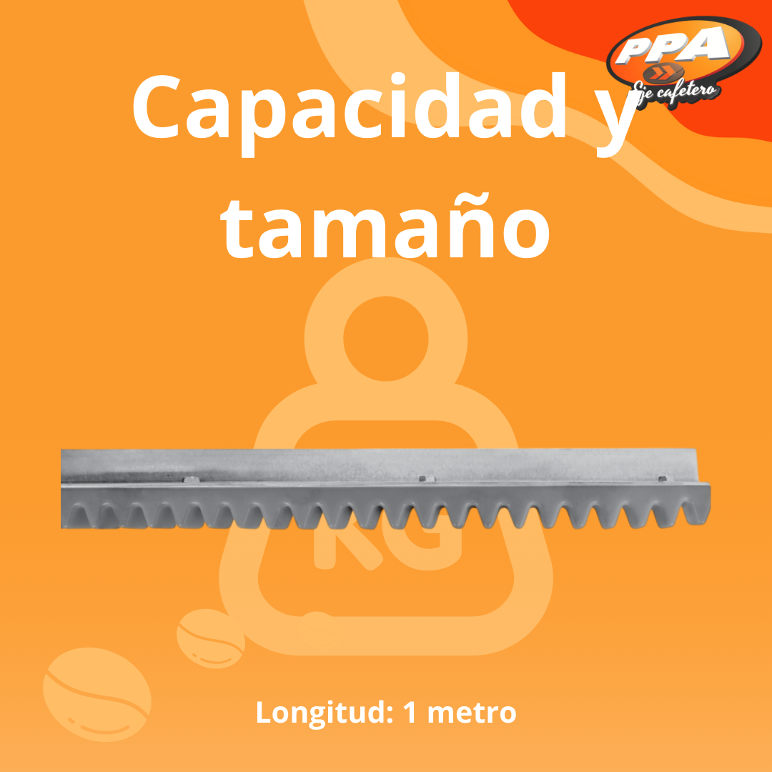 Cremallera Blanca para Motor PPA Línea Industrial Gold 