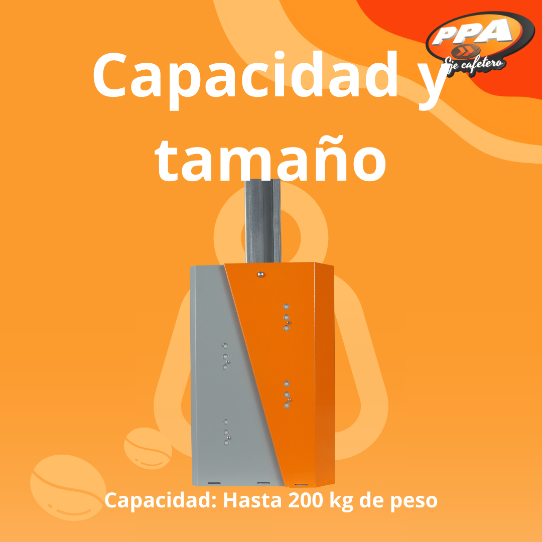 Motor Power Chain PPA para Puerta Levadiza 200kg - Con Riel de 3m, 127V, Uso Residencial