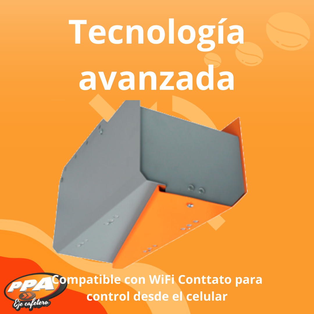 Motor Power Chain PPA para Puerta Levadiza 200kg - Con Riel de 3m, 127V, Uso Residencial