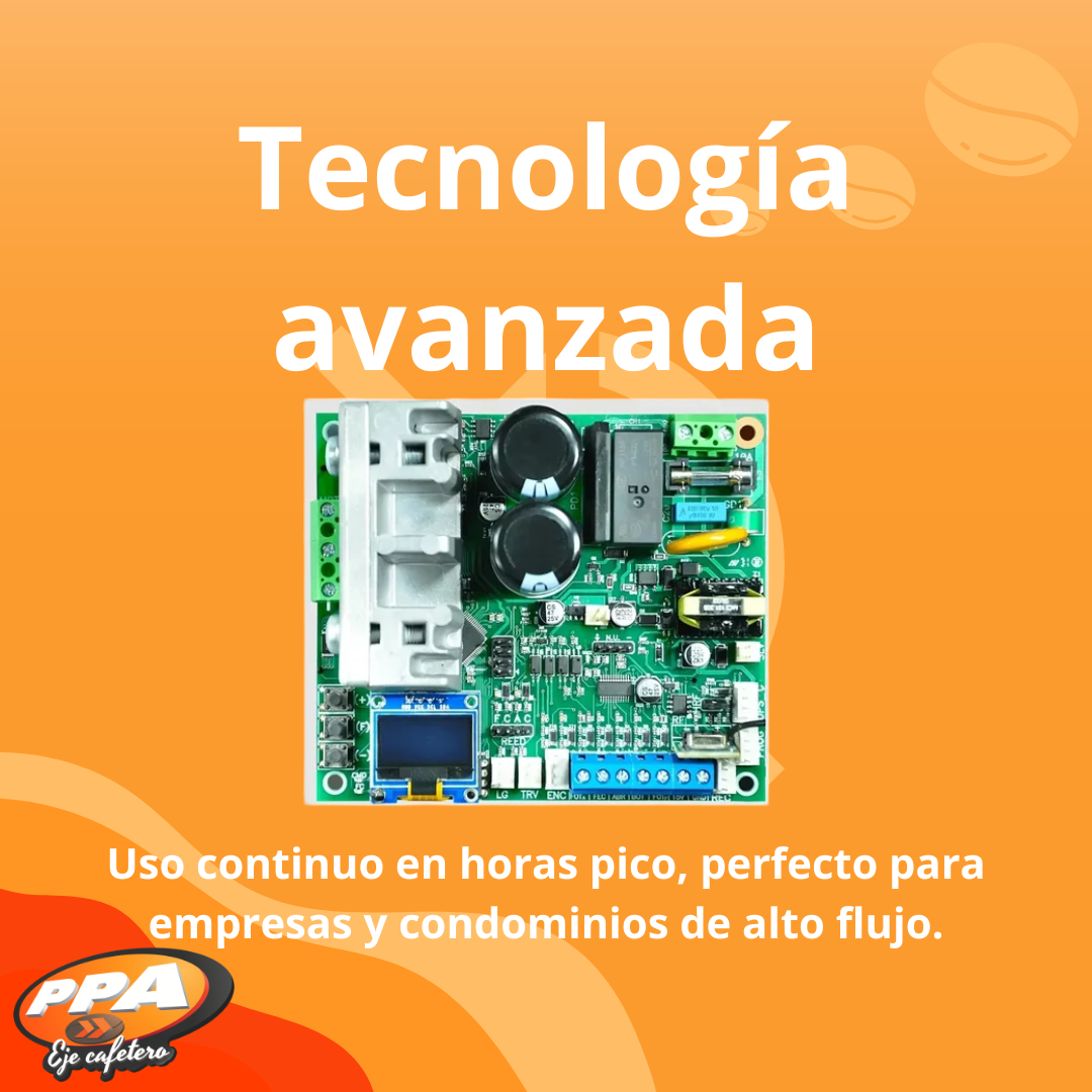 Motor PPA Pivo Condominium Standard para Puerta Batiente Doble Hoja 350kg