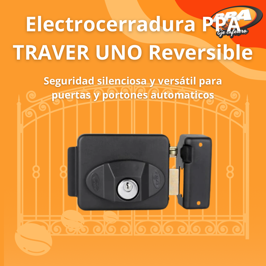 Electrocerradura PPA TRAVER UNO Reversible
