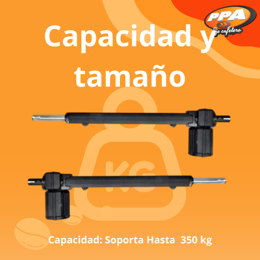 Motor PPA Pivo Condominium Standard para Puerta Batiente Doble Hoja 350kg