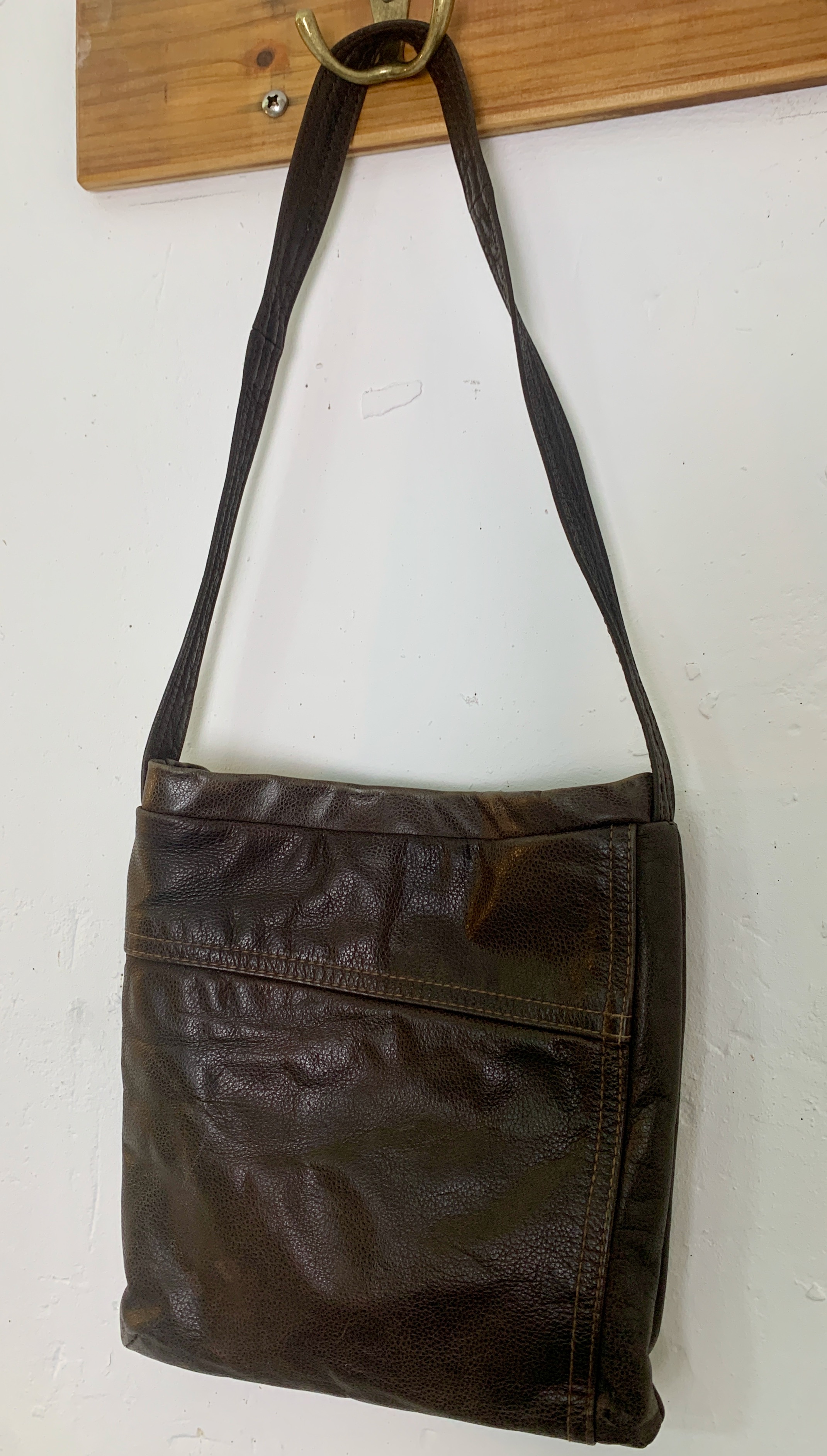 Sac en cuir upcyclé