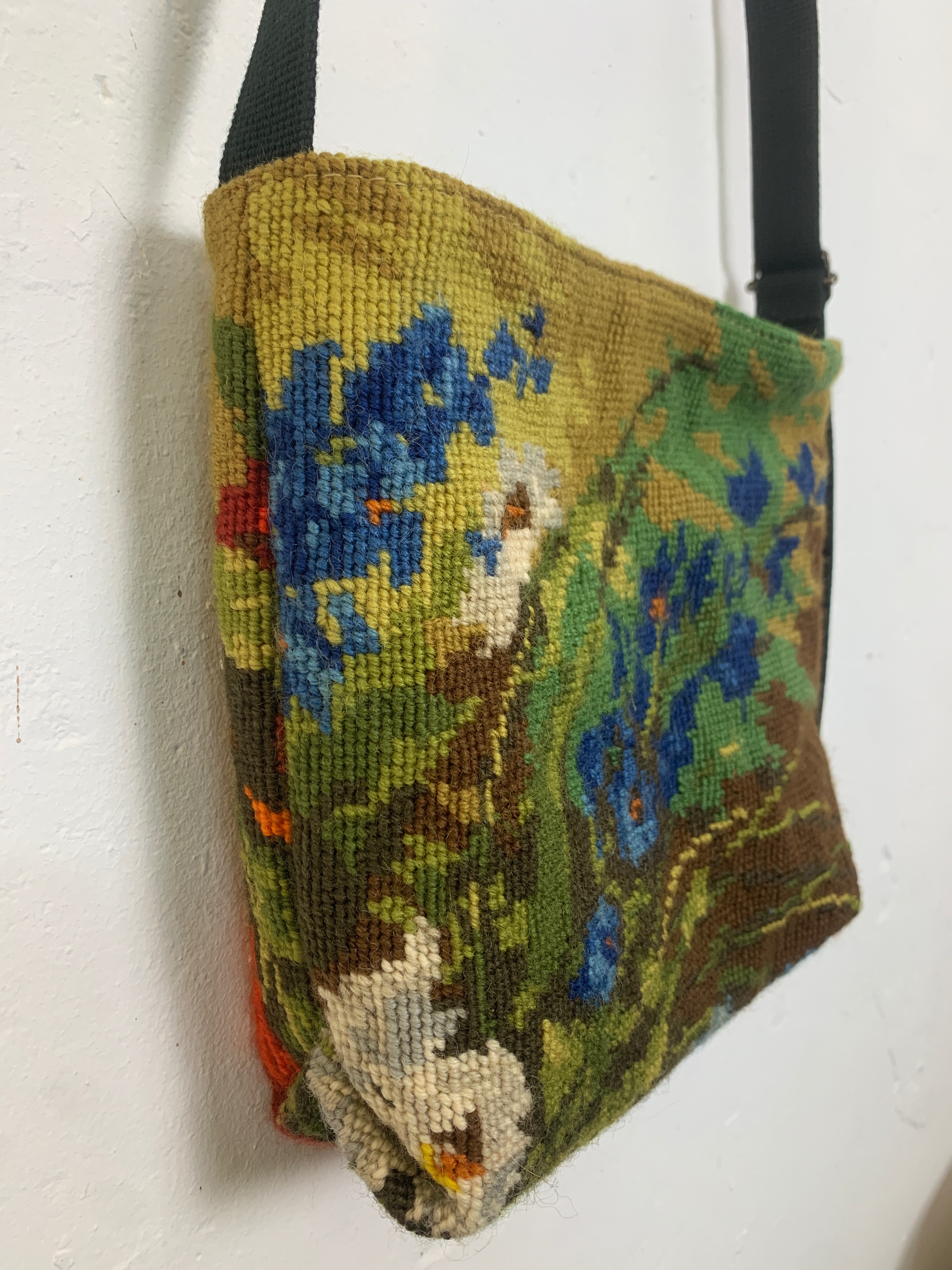 Sac à bandoulière canevas