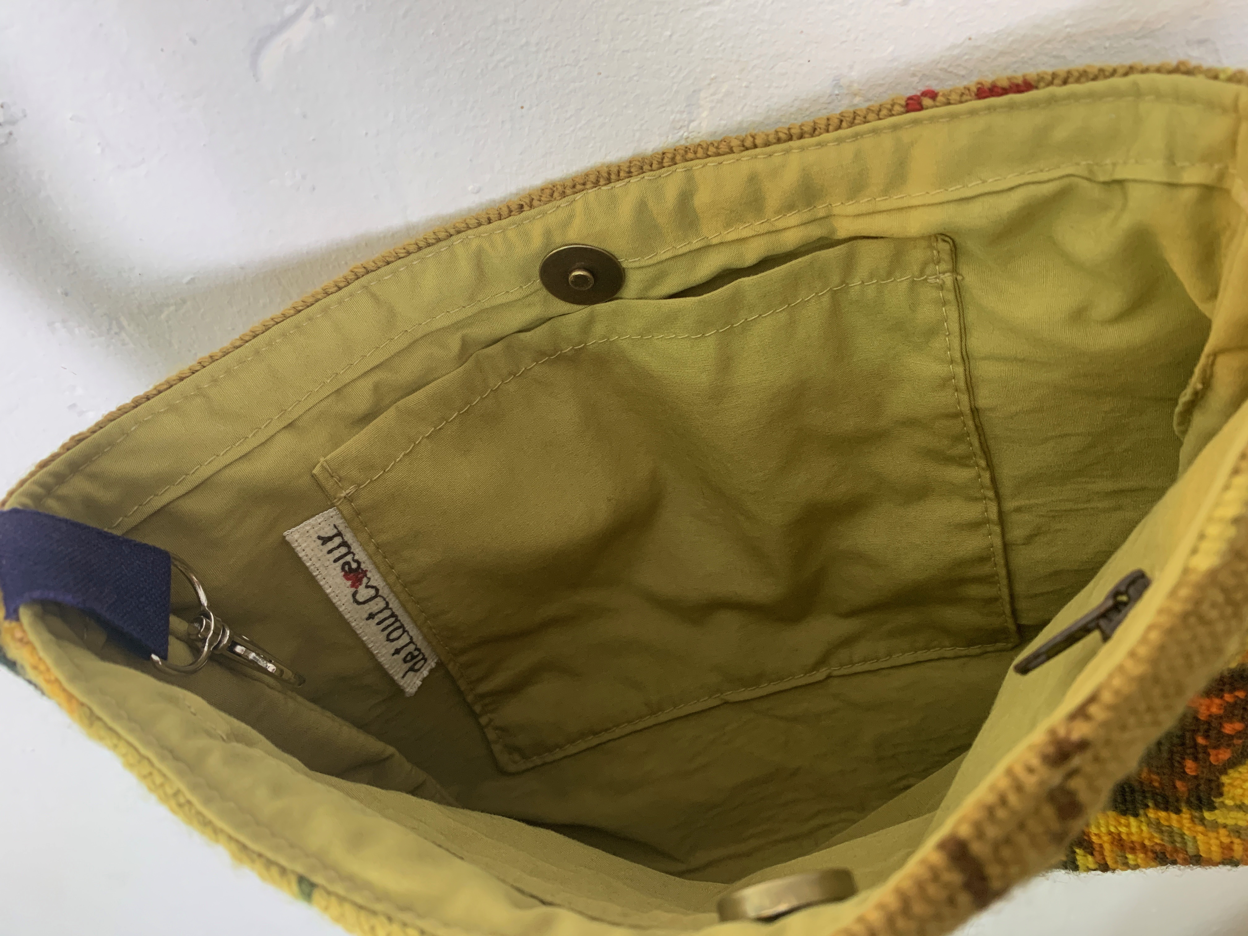 Sac à bandoulière canevas