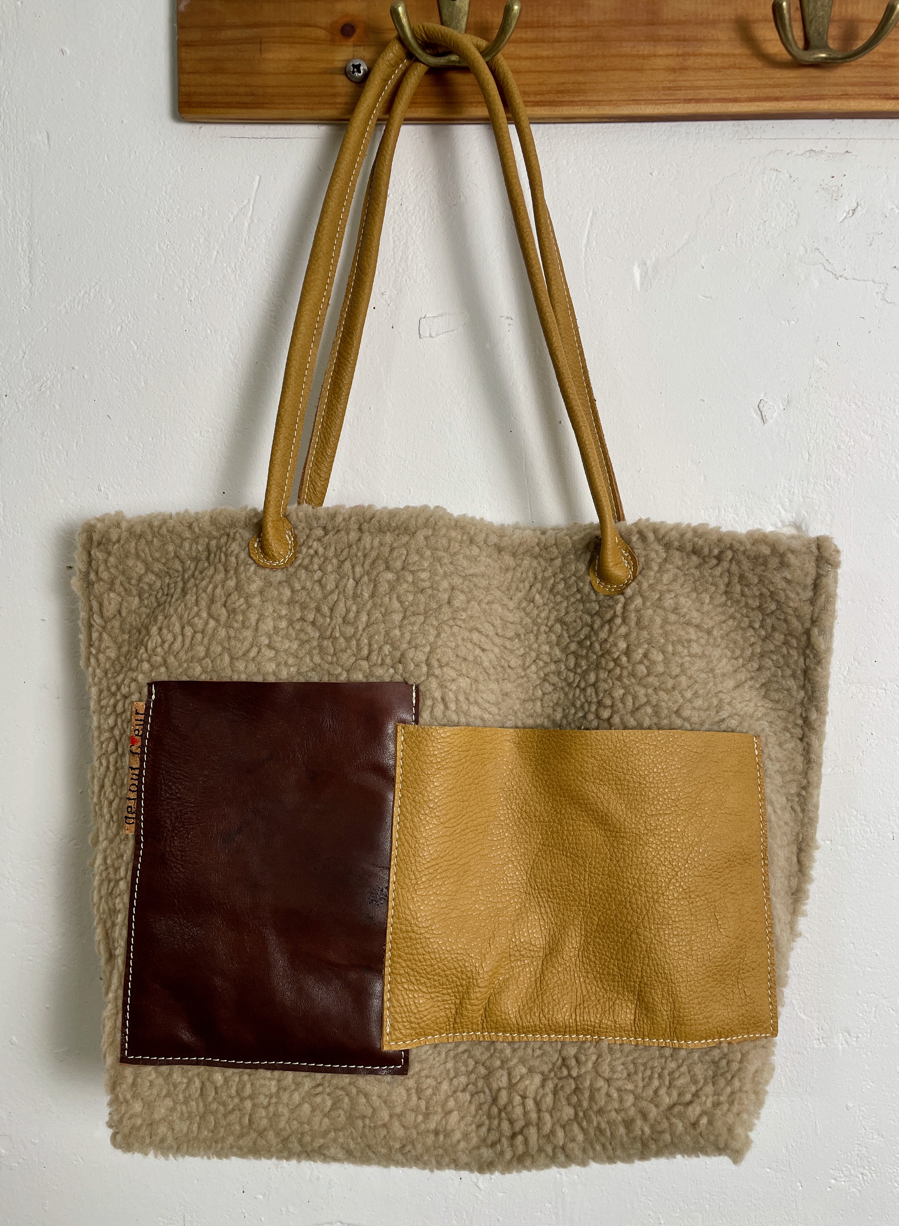 Sac fourre-tout en 'moumoute'