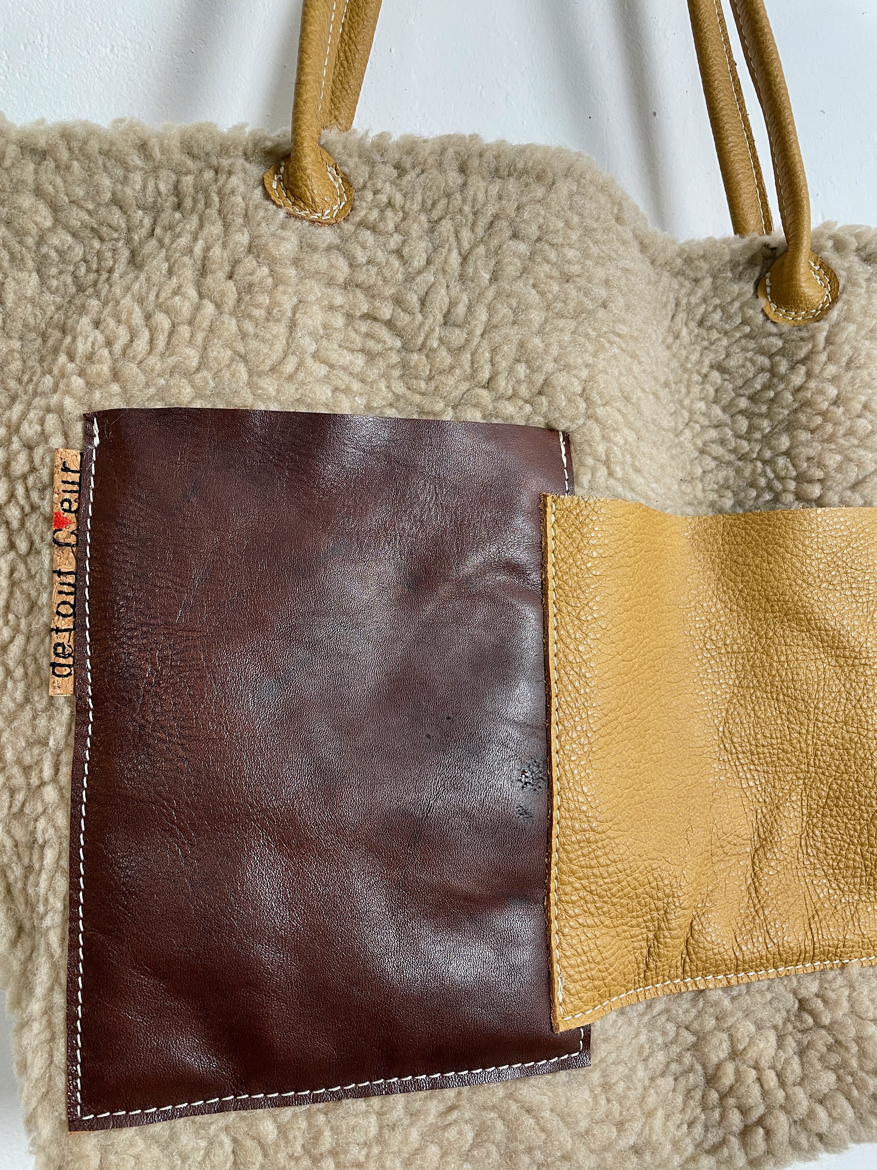 Sac fourre-tout en 'moumoute'