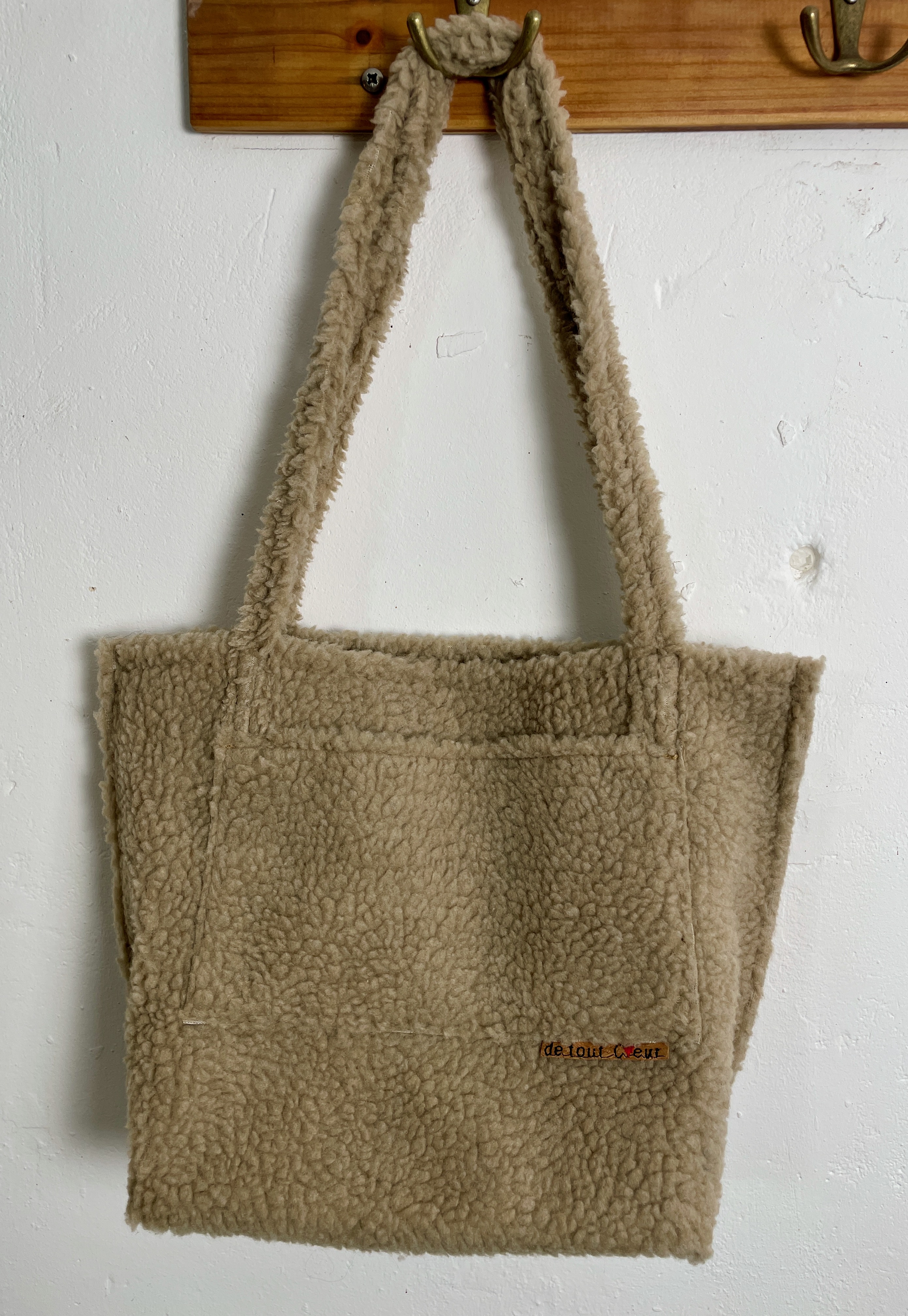 Sac fourre-tout en 'moumoute'