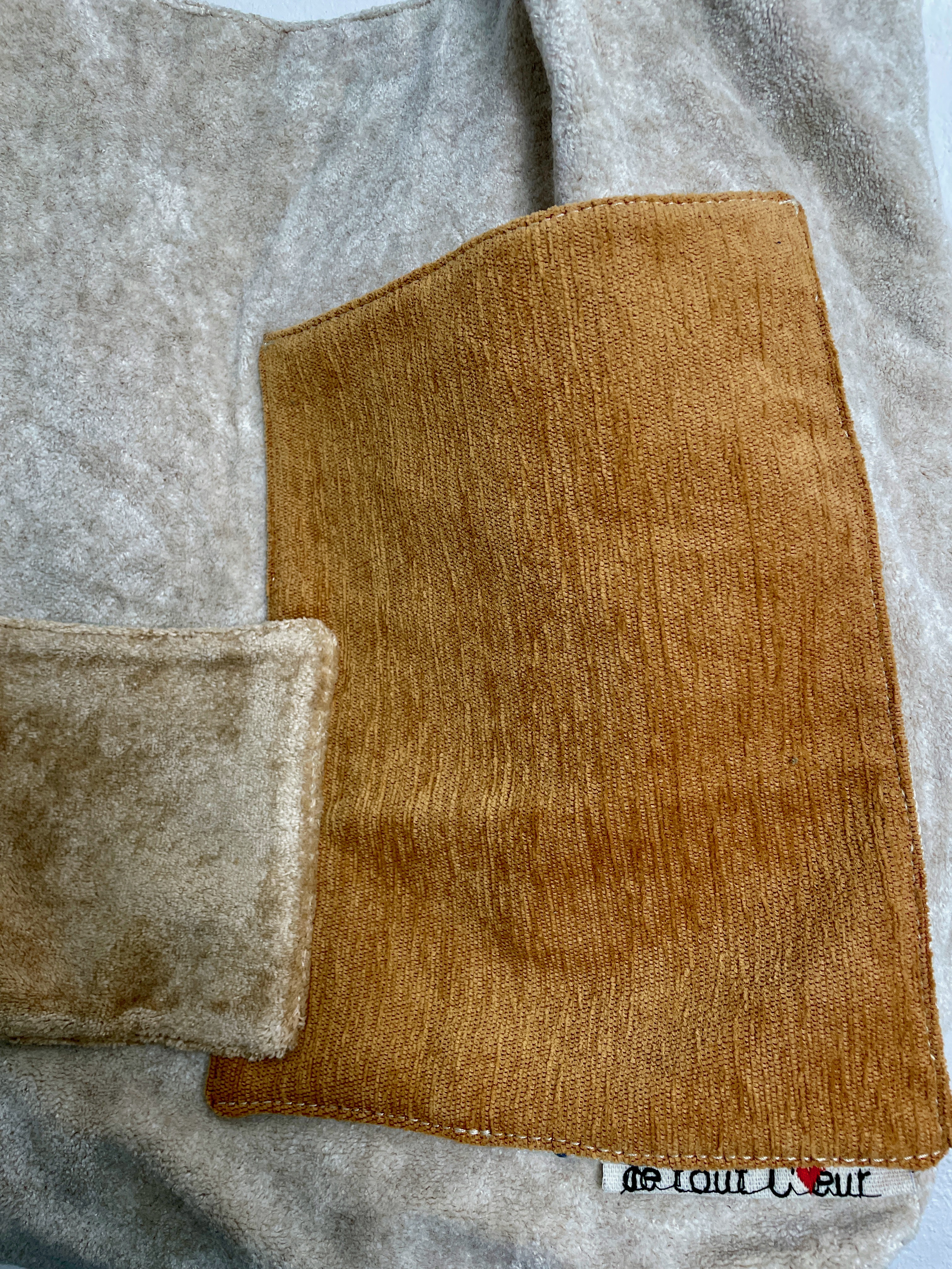 Sac fourre-tout en tissu d'ameublement