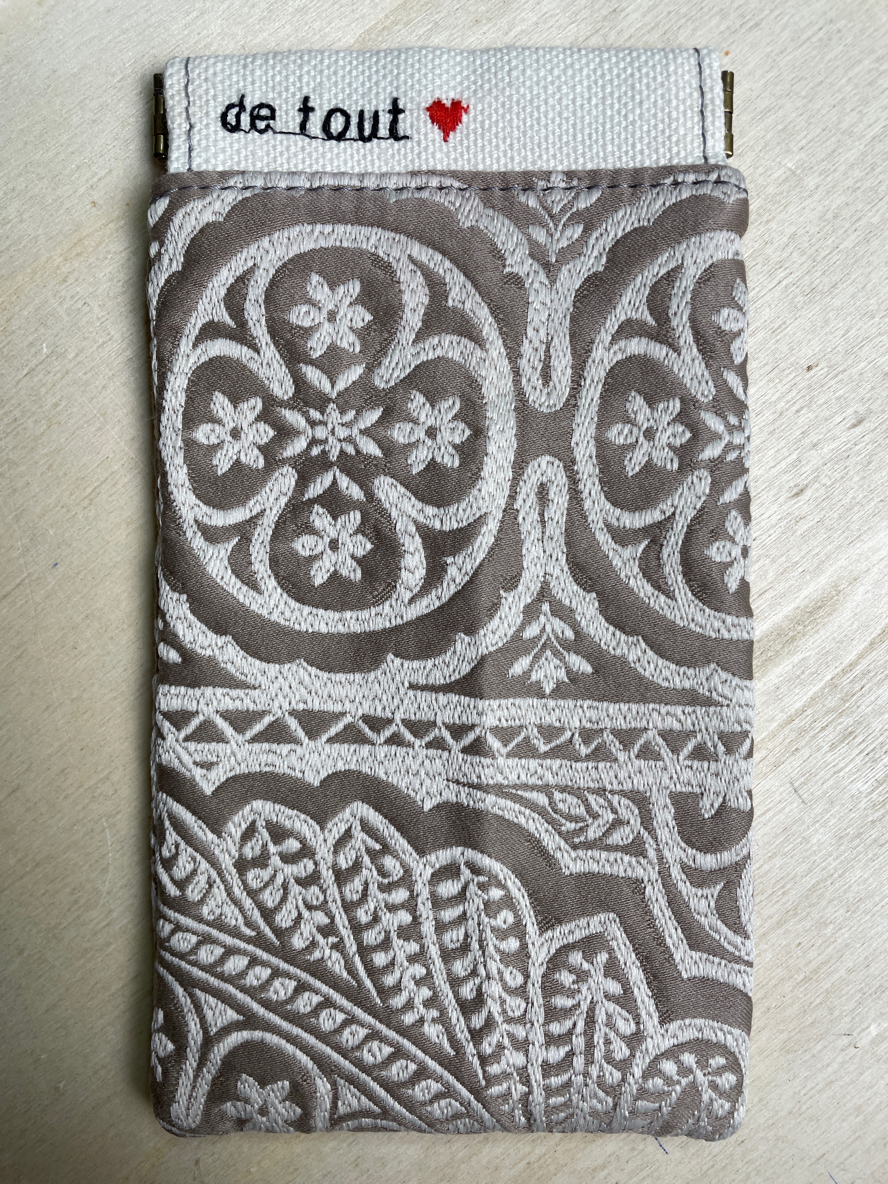 Étuis de lunettes en tissu divers