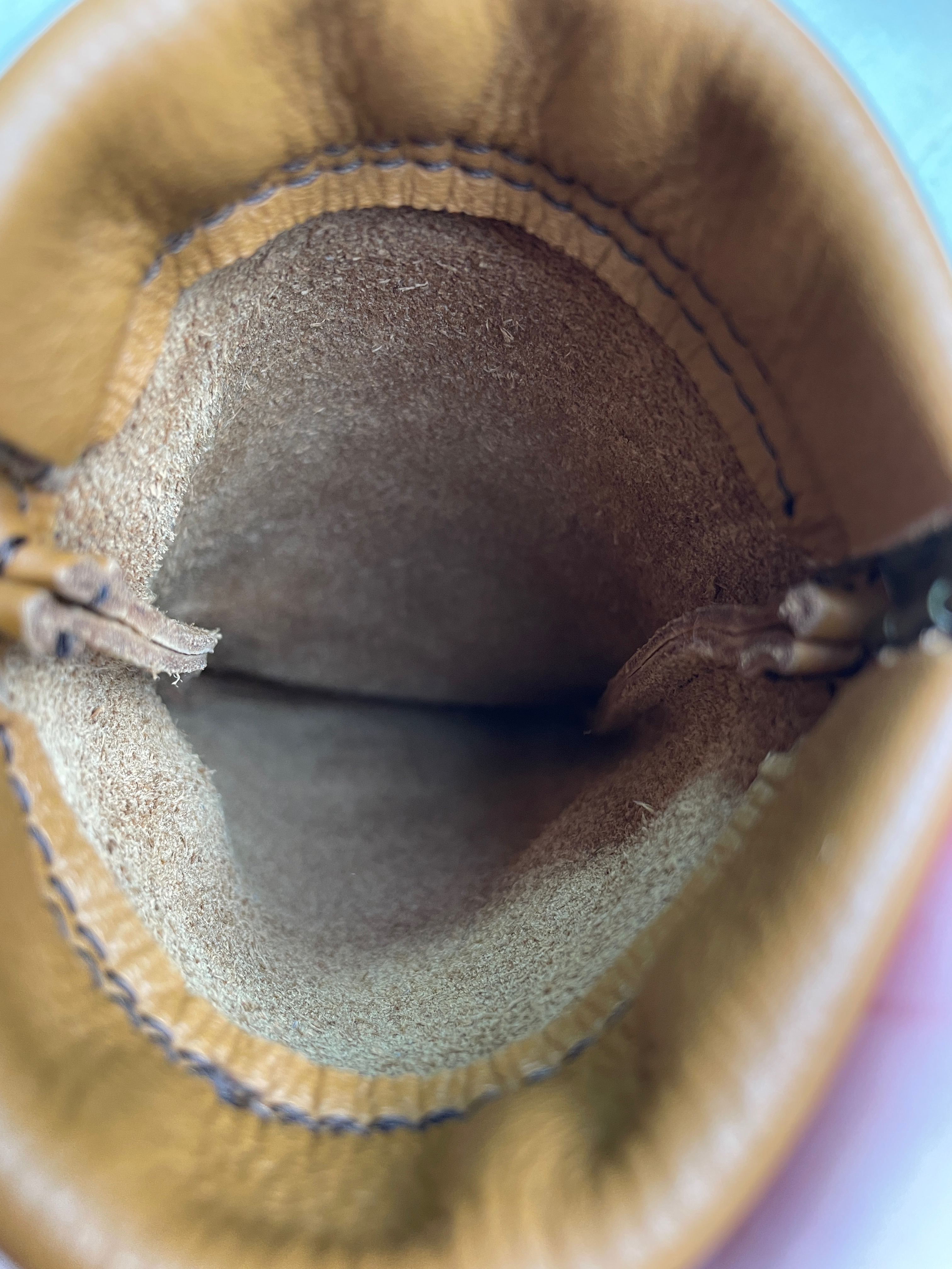 Étui de lunettes en cuir