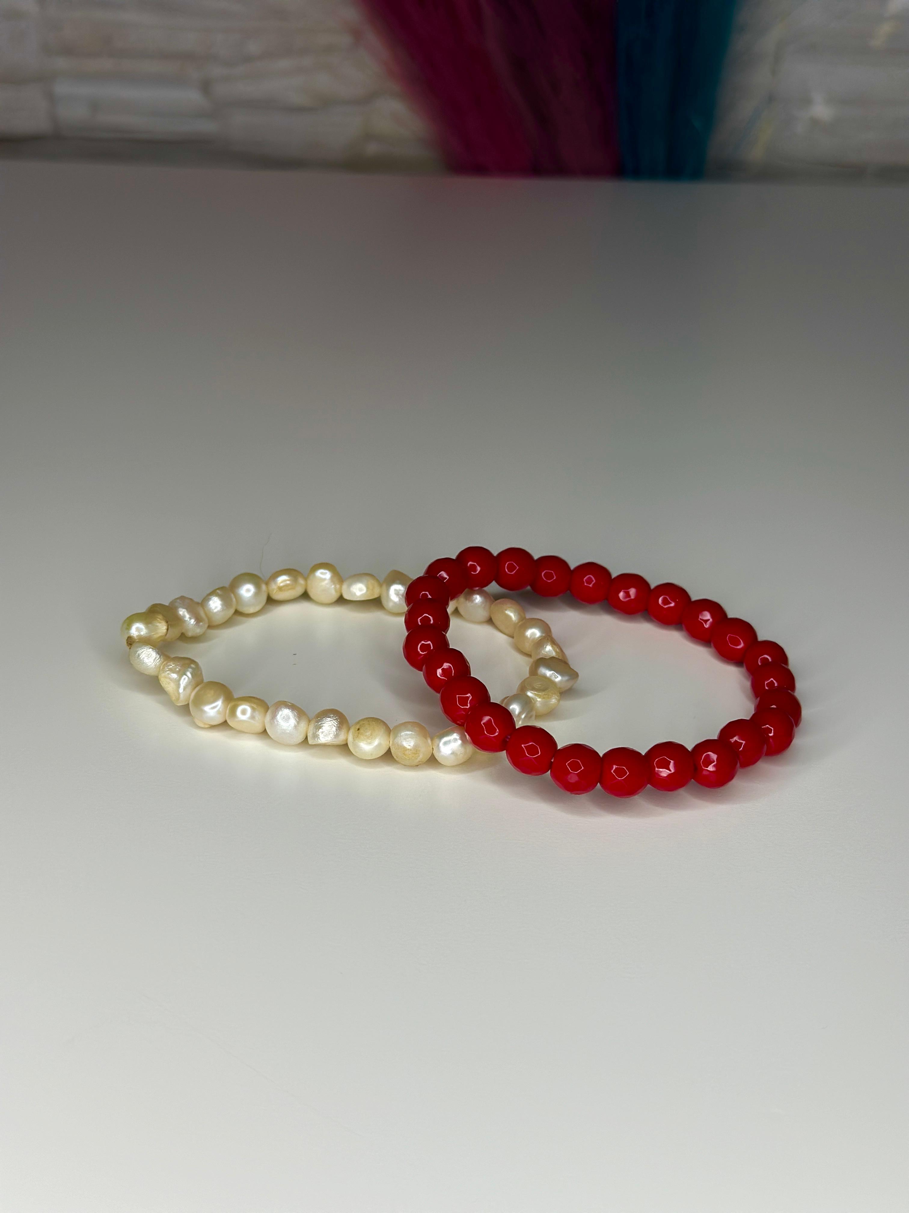 Bracelet "Passion et Pureté" – Amour, Protection et Élégance
