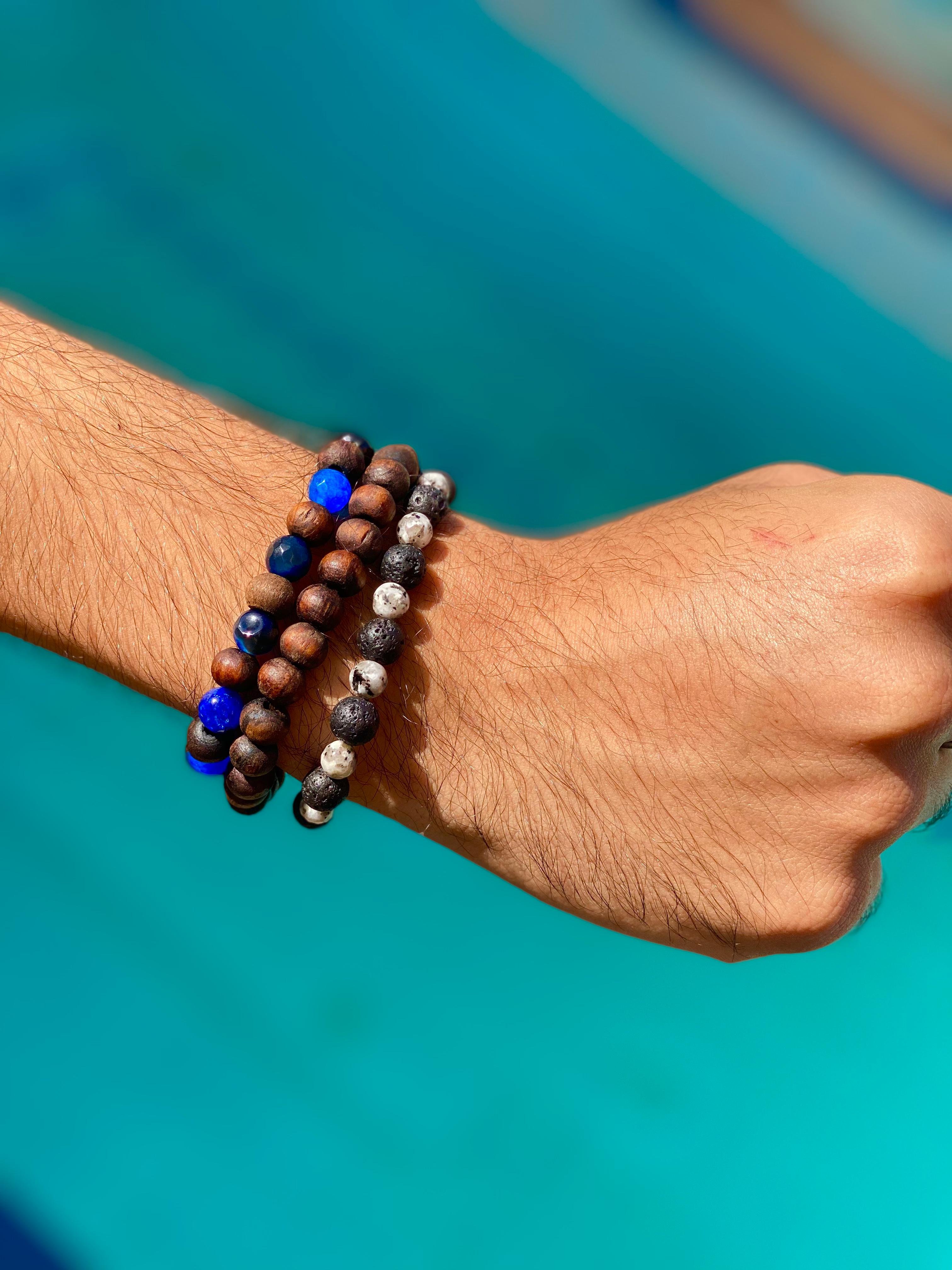 Bracelet "Force et Clarté" – Protection, Équilibre et Énergie Astrale