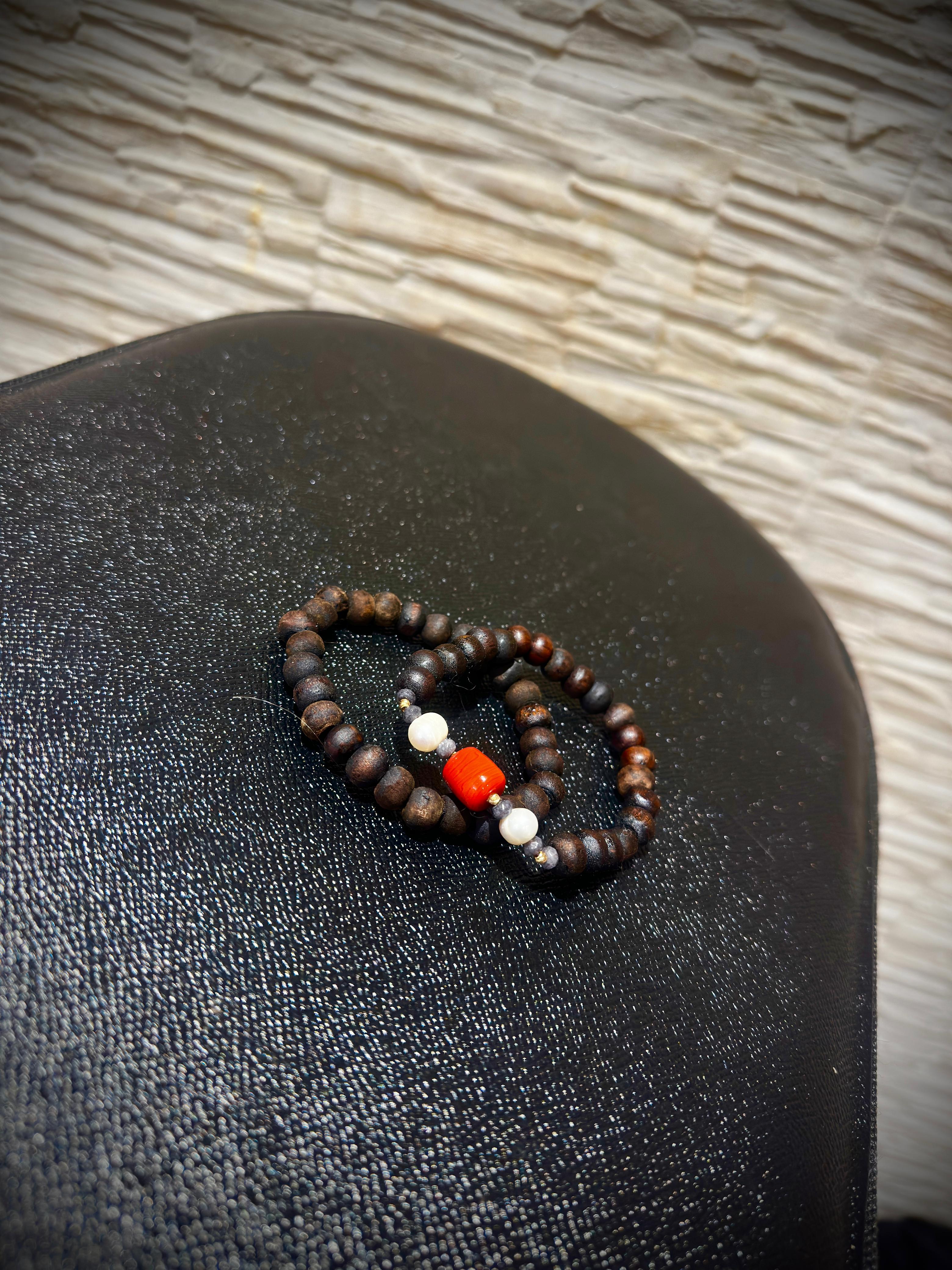 Bracelet "Luxe Élémentaire" – Éclat, Sérénité et Vitalité