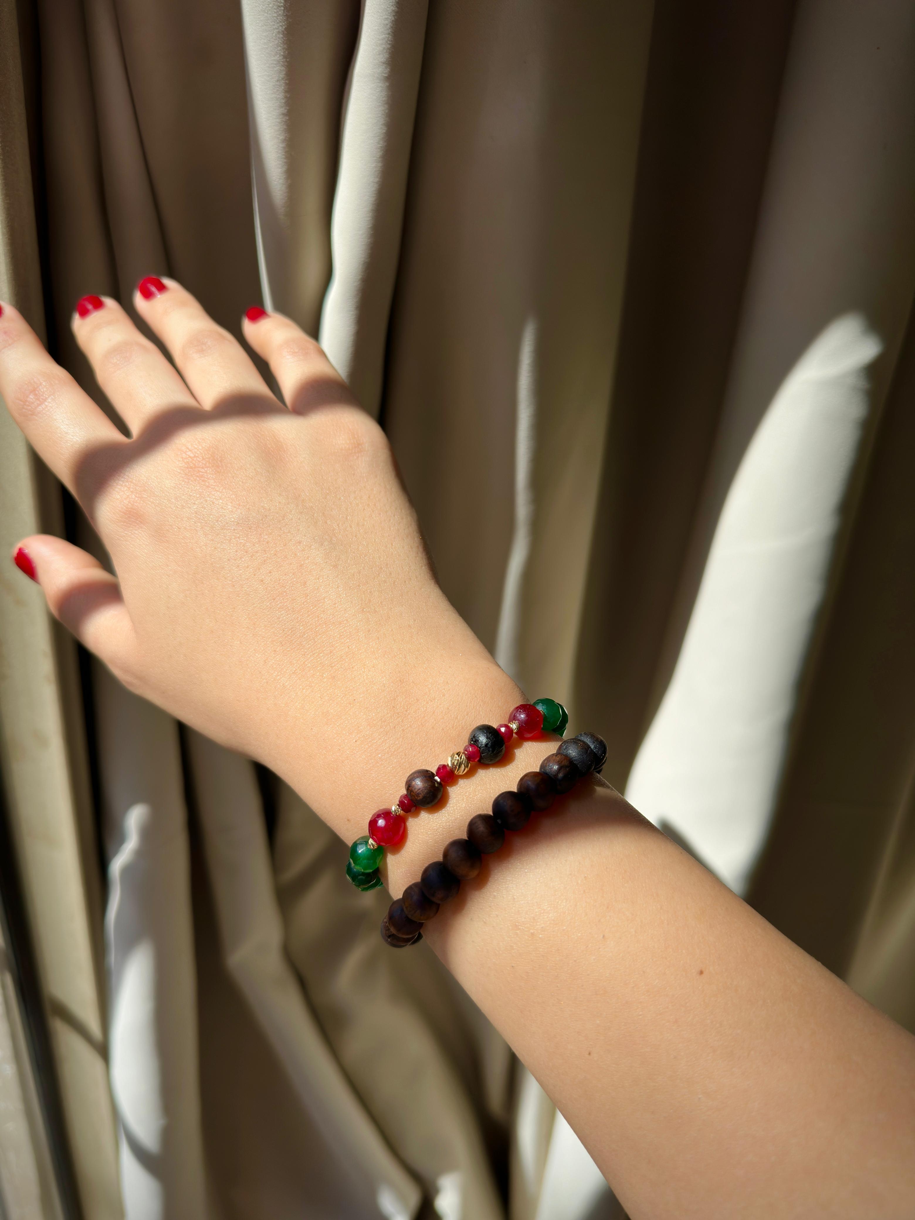 Bracelet "Éclat Précieux" – Luxe, Équilibre et Énergie Positive