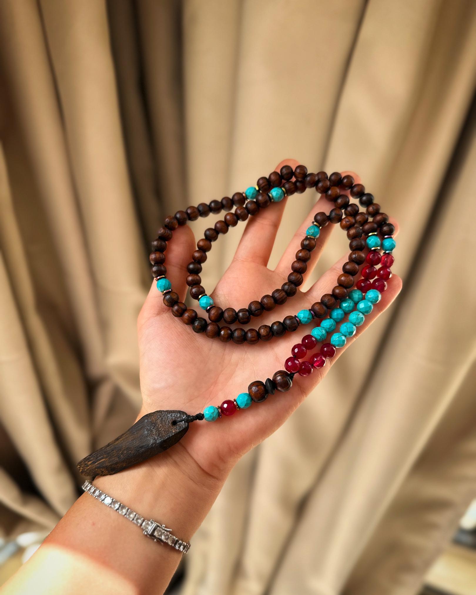 Chapelet "Sérénité et Protection" – Parfum, Équilibre et Harmonie