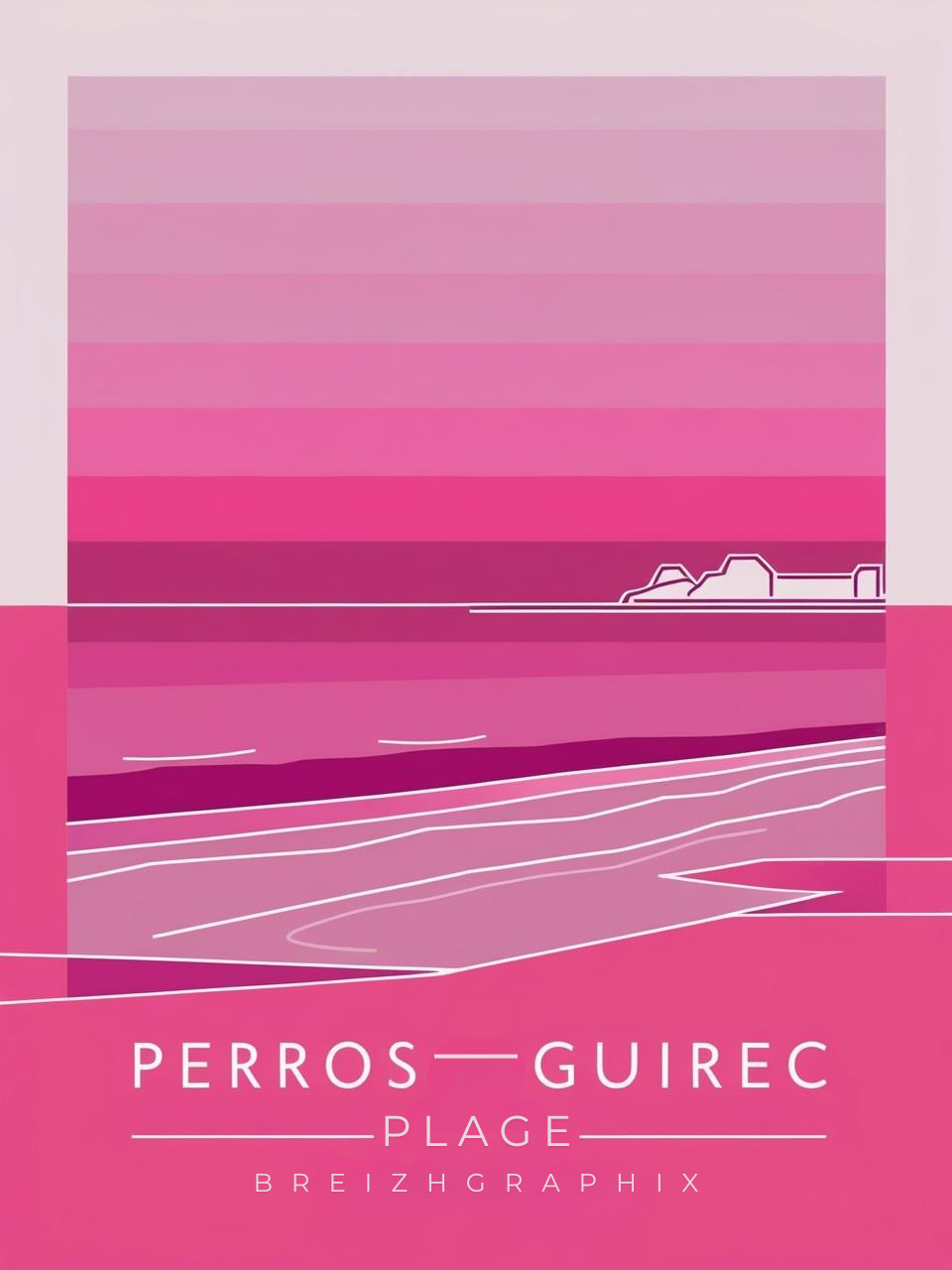 Affiche Perros-Guirec