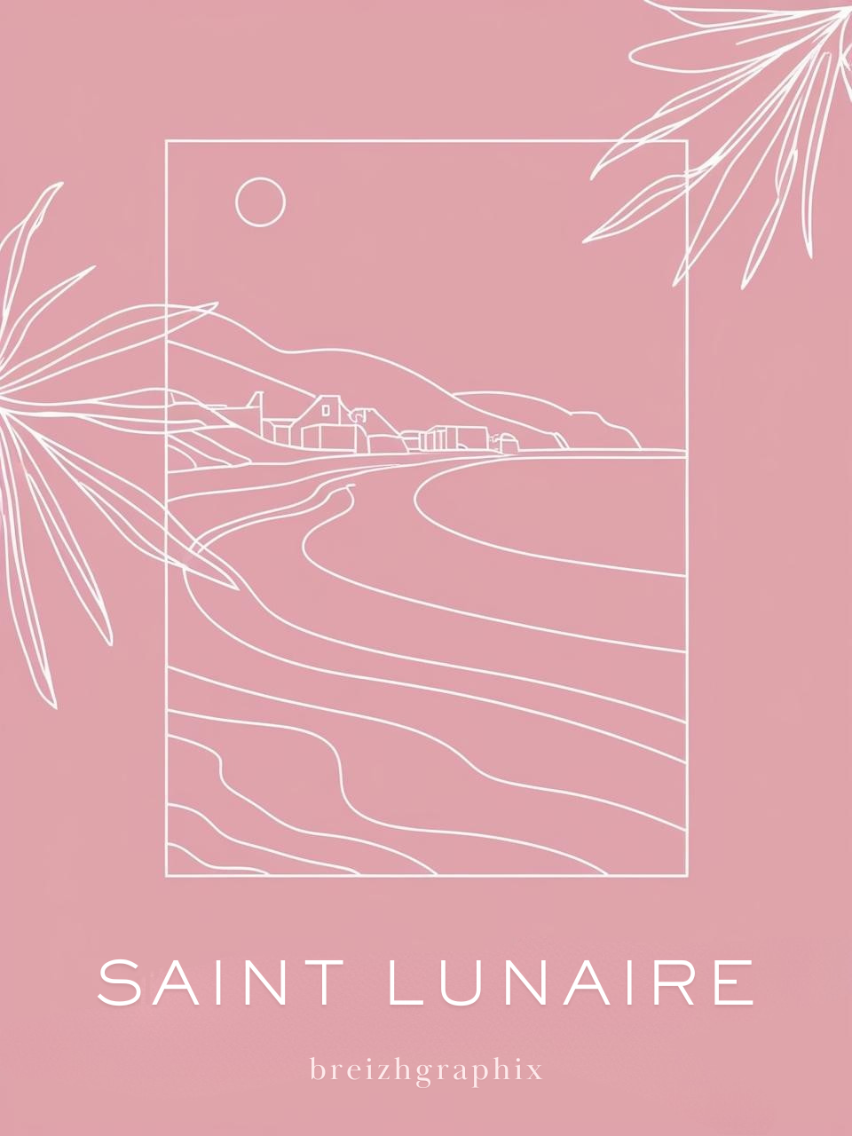 Affiche Saint Lunaire