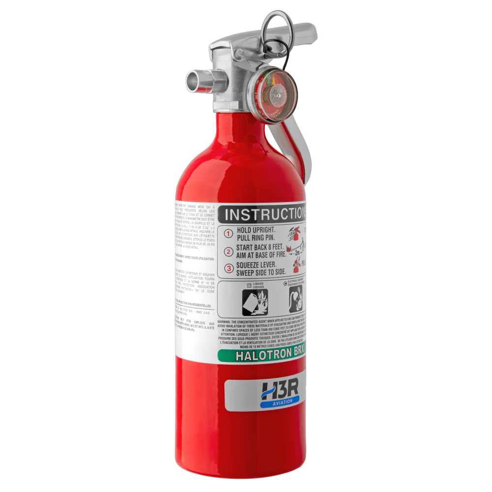 A337TS - 1.79 lb. 28192 Halotron BrX Fire Extinguisher
