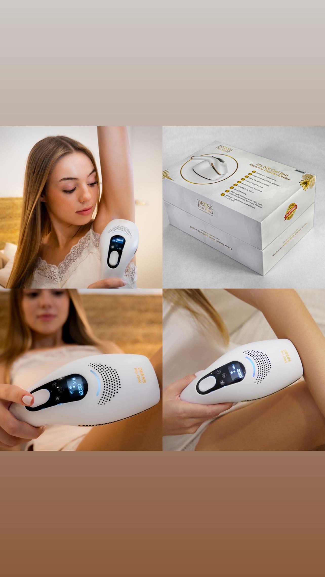 DEESS PURE GOLD - ديس بيور كولد الامريكي الثلجي