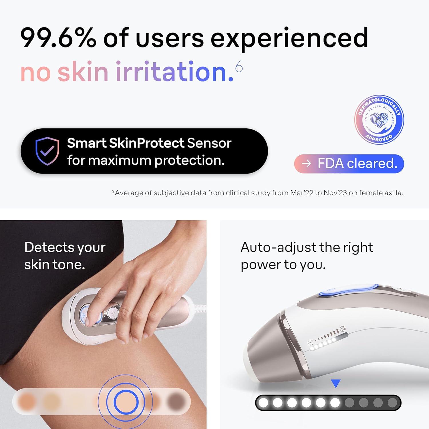 جهاز براون سمارت الاصدار الثامن لازالة الشعر -BRAUN SMART IPL 8 model