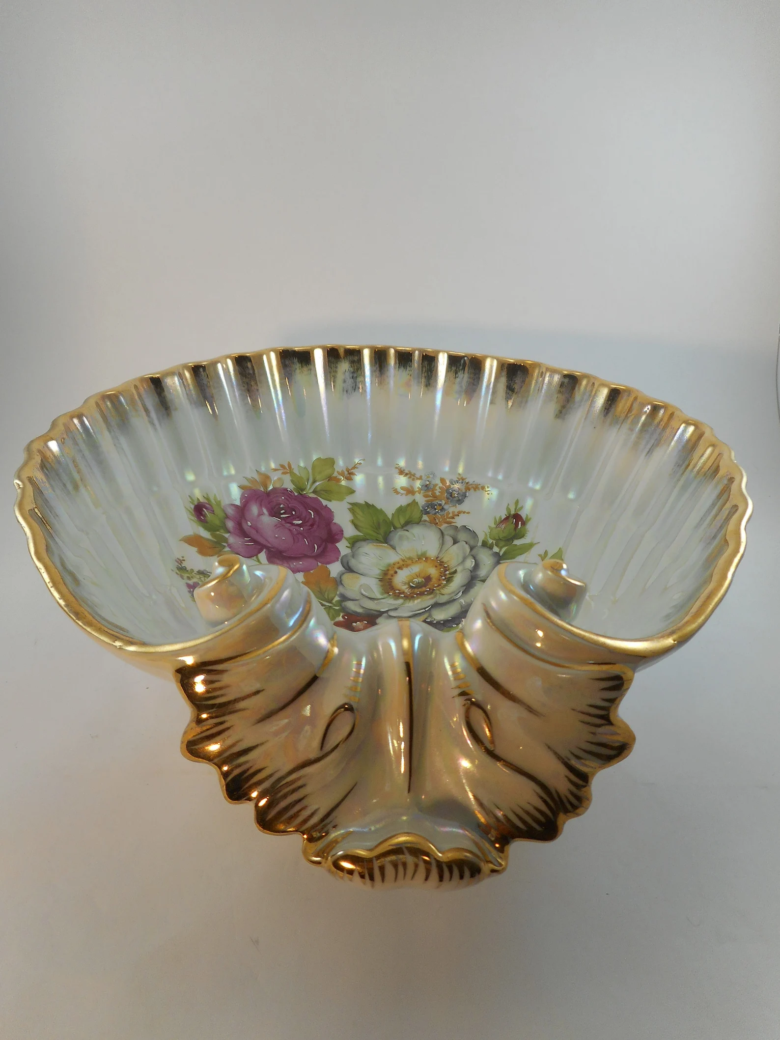 Portugal Porcelain shell shaped serving dish