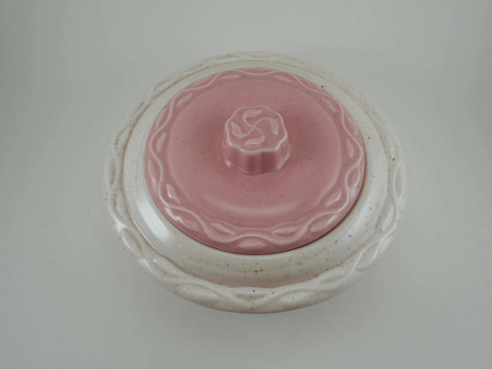 Vintage Pink casserole and server