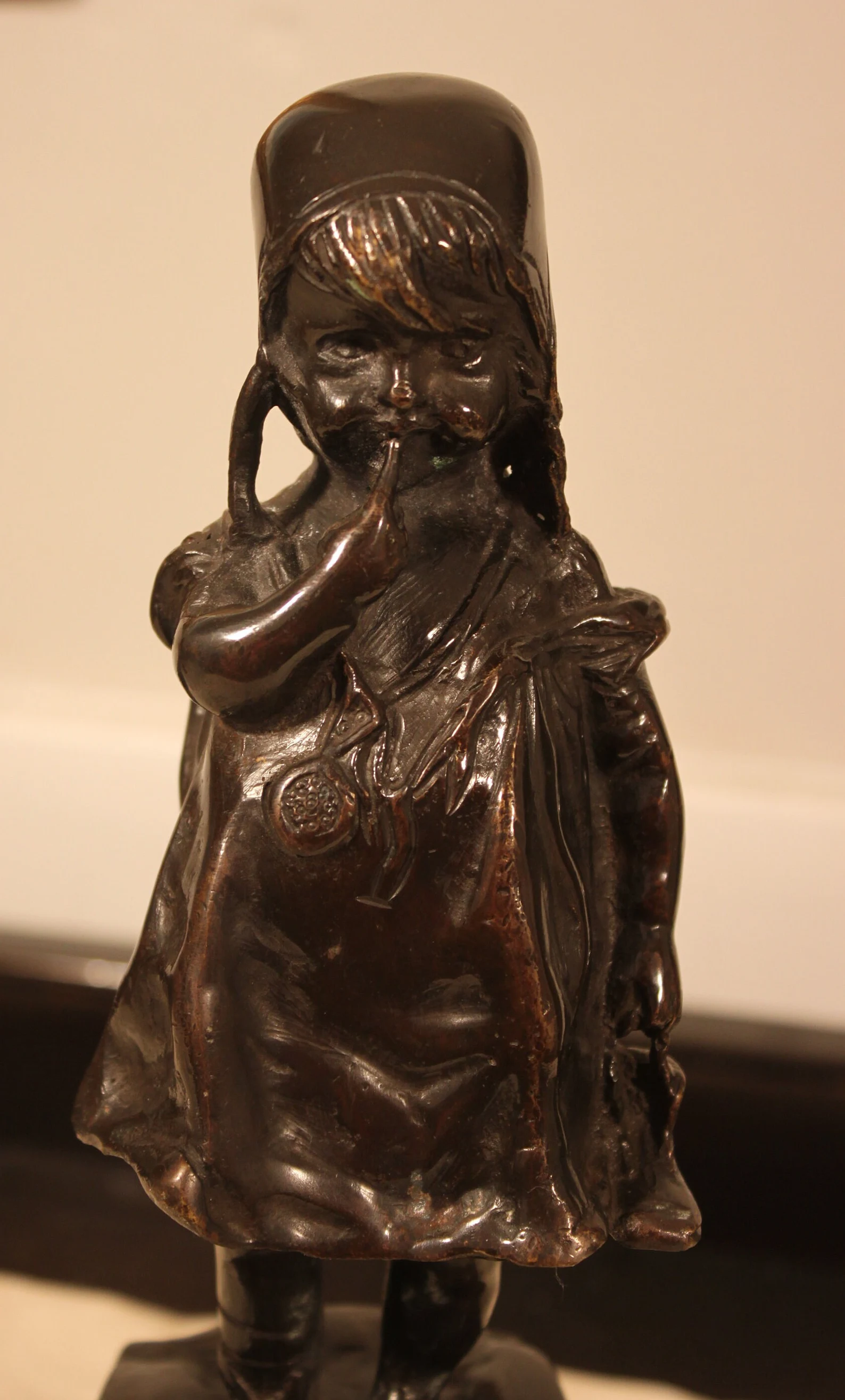 Girl On Stool inspired by Juan Clara bronze sculpture CIRCA 1990s