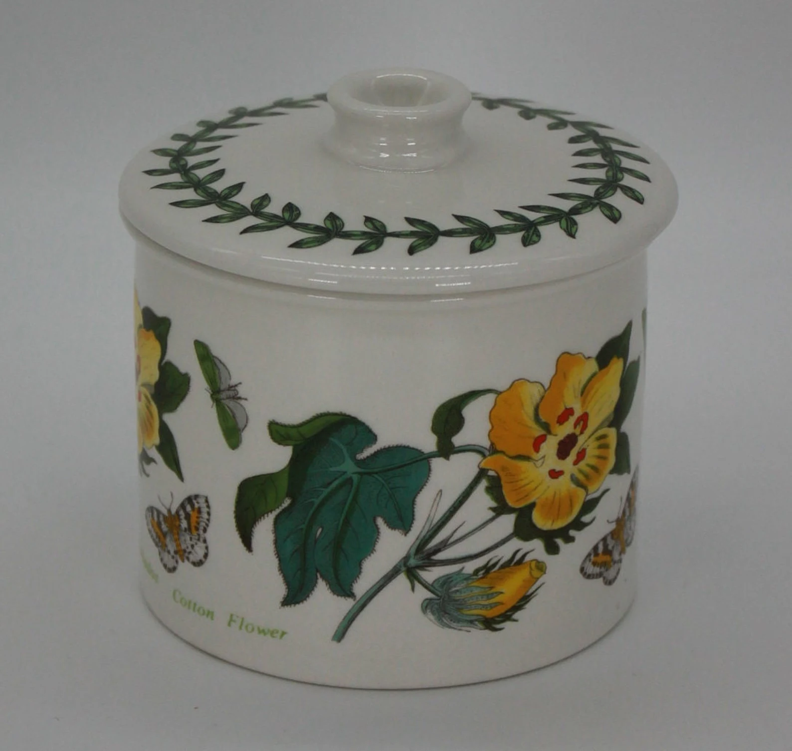 PORTMEIRION Botanic Garden Hyacinthus & Butterflies coffee pot mix set