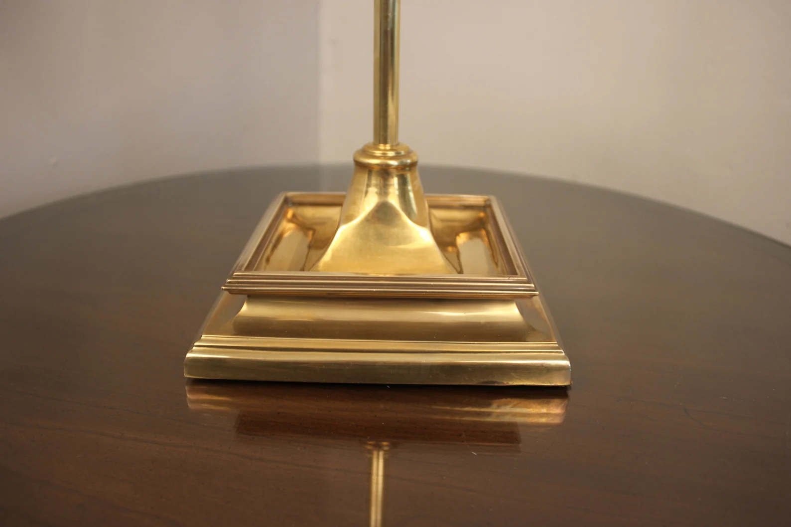 MAITLAND SMITH 3 arm adjustable brass pair candelabra CIRCA 1960s