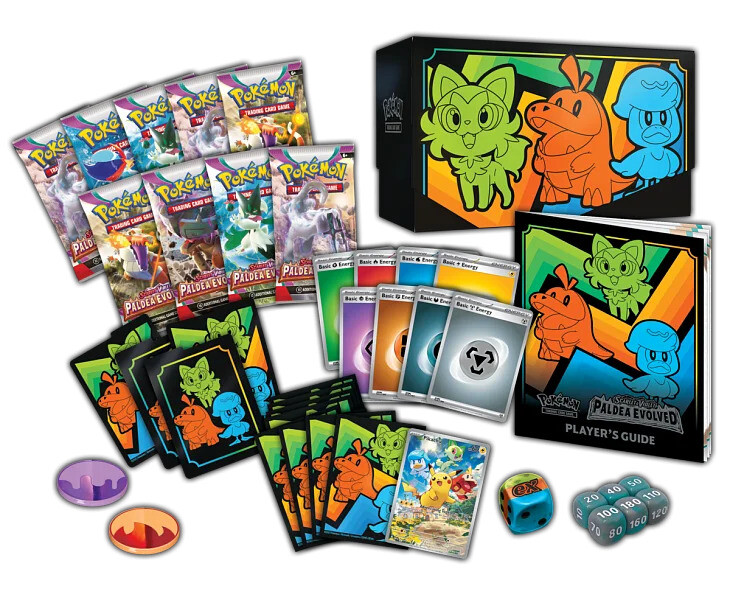 Pokémon Scarlet & Violet Paldea Evolved Elite Trainer Box