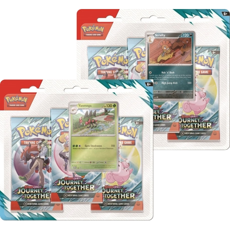 Pokemon Journey Together 3-pack Blister 