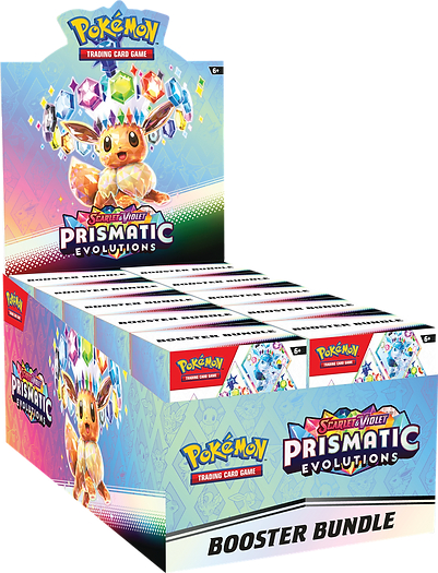 Pokémon Prismatic Evolutions Booster Bundle 