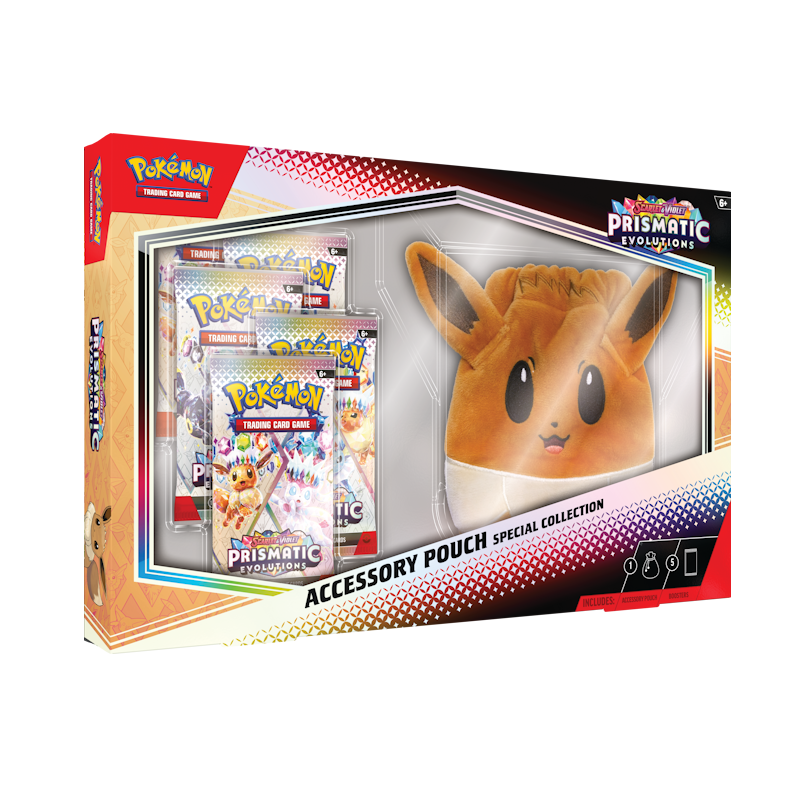Pokemon Prismatic Evolution Accessory Pouch