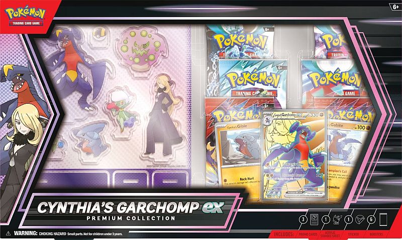 Pokemon Cynthia's Garchomp EX Premium Collection 