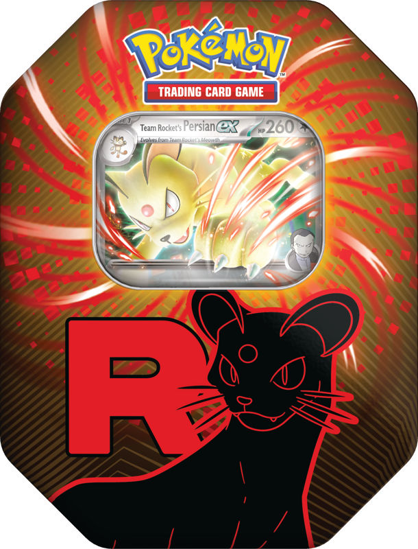 Pokemon Team Rocket’s Persian EX Tin