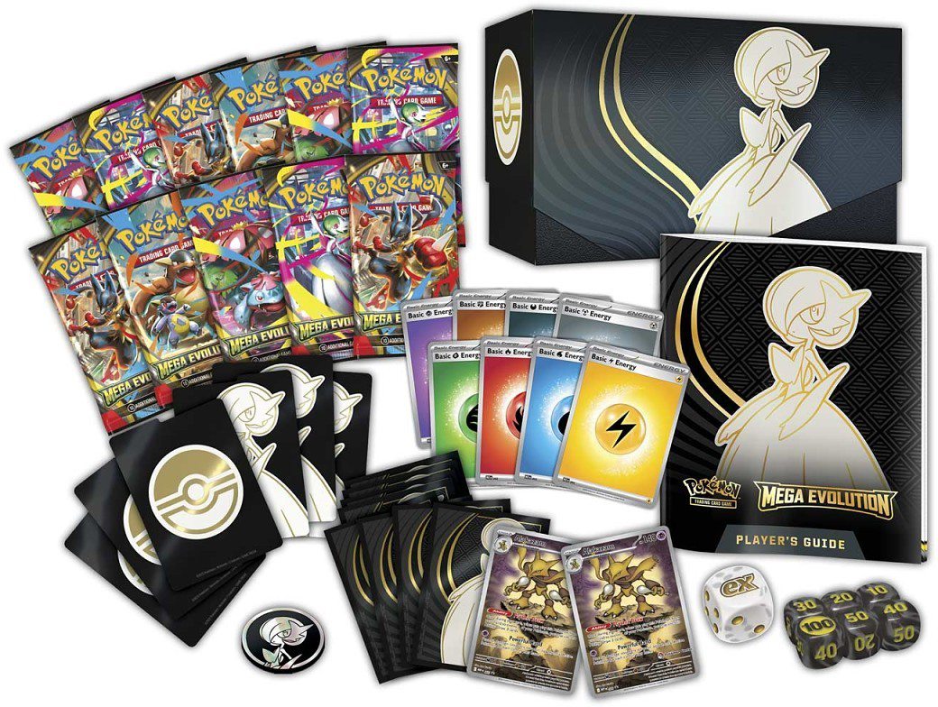 Pokémon Mega evolutions Elite Trainer Box Gardevoir 