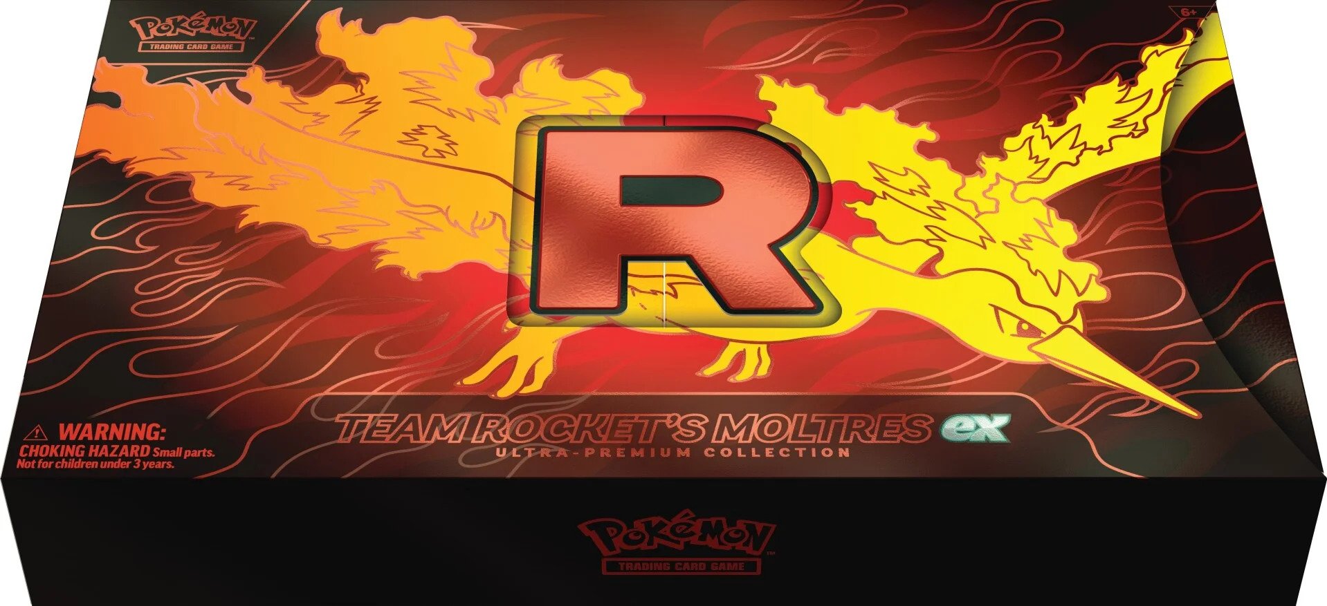 Pokemon Team Rocket’s Moltres GX Ultra Premium Collection Box