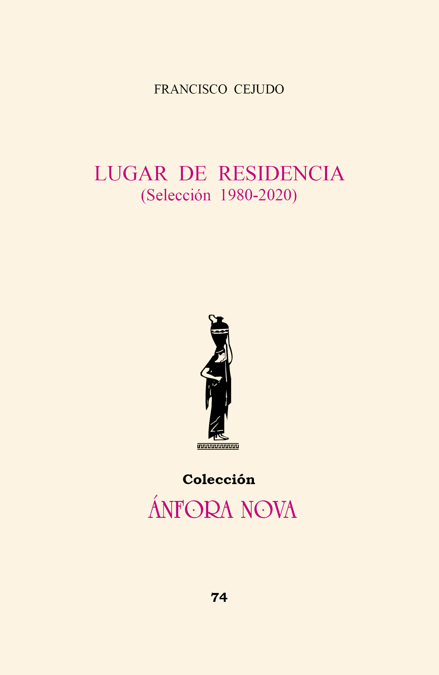 Lugar de residencia (Selección 1980-2020)