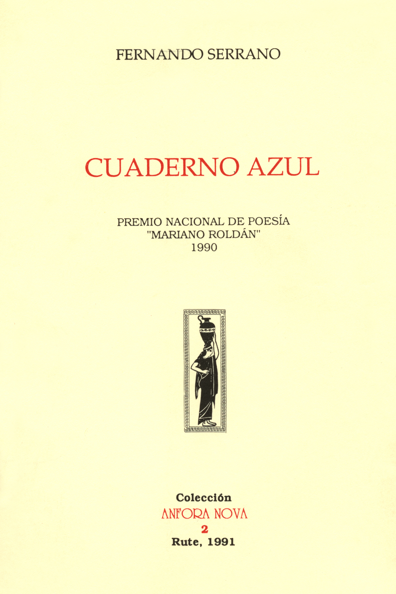 Cuaderno azul