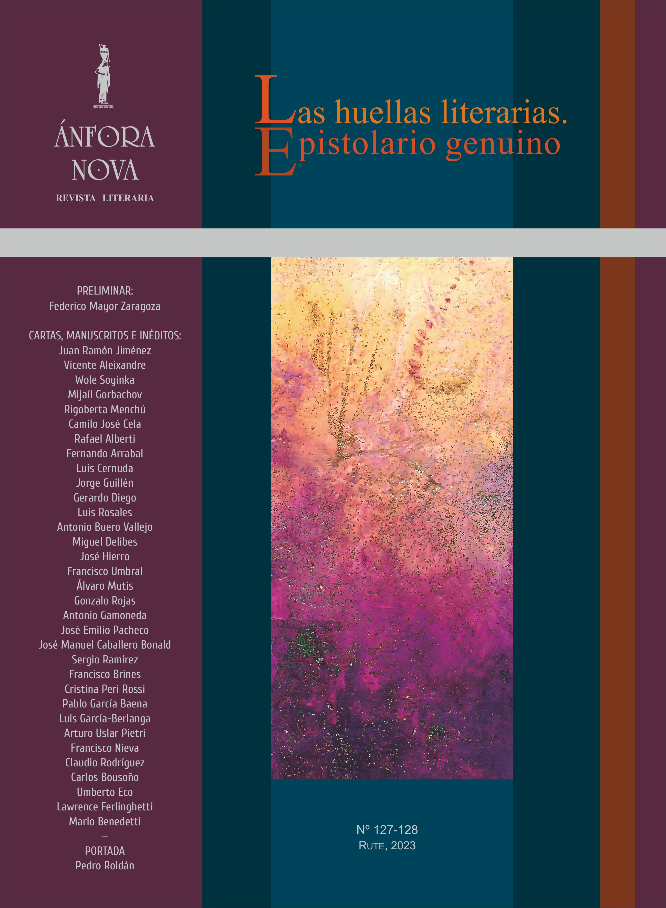 Las huellas literarias. Epistolario genuino