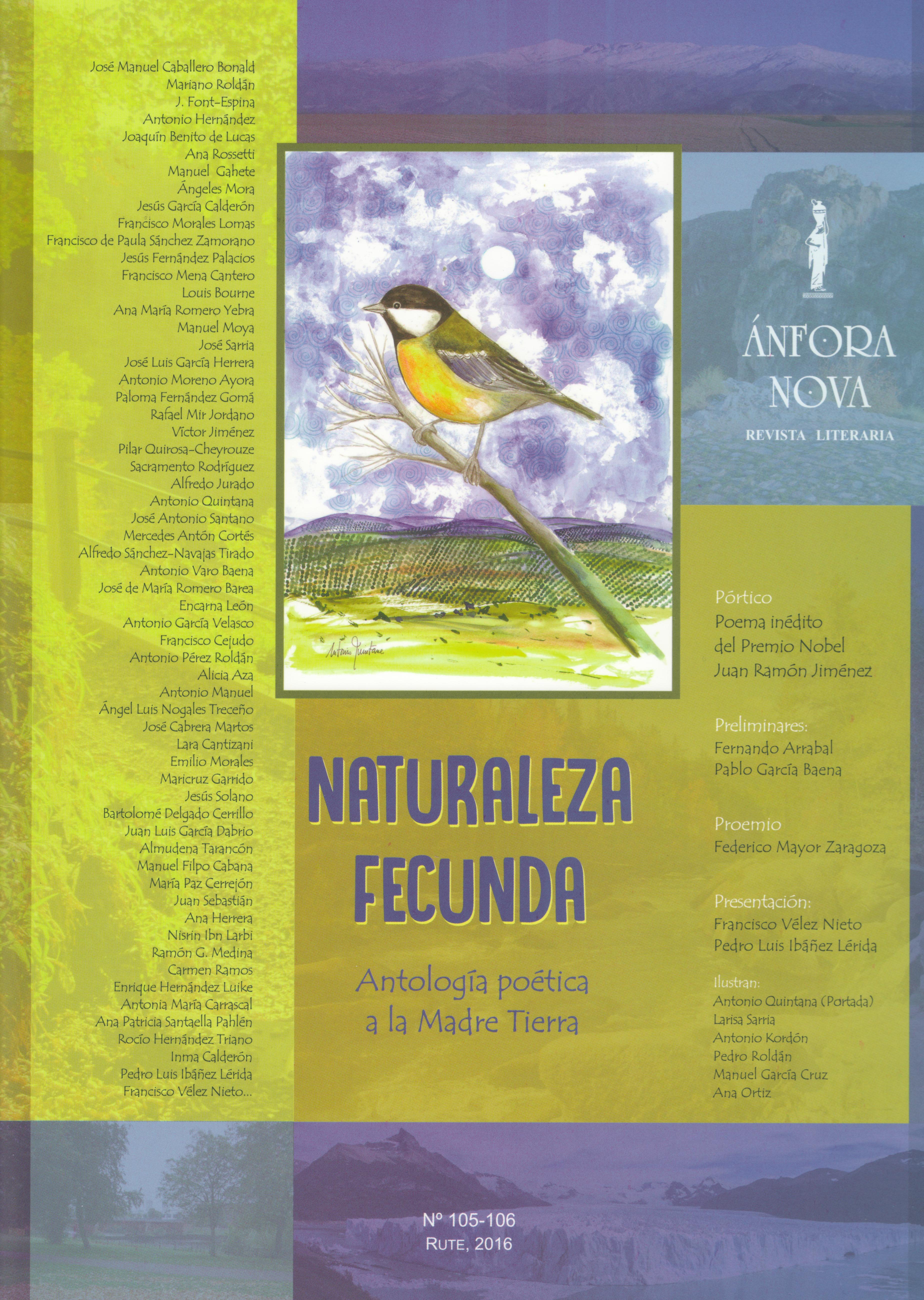 Naturaleza fecunda -Antología poética a la Madre Tierra-